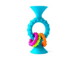 Fat Brain Toy Co. Fat Brain Toy Grzechotka Niebieska Bobo Przyssawki