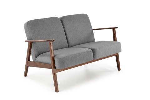 MILANO 2S sofa - popielaty tap. Castel 93 MILANO 2S sofa - popielaty tap. Castel 93
