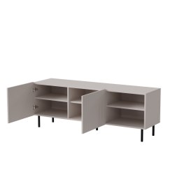 PAXOS RTV-1 TV stolik RTV 150 cm, kolor: kaszmir - czarny