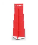 POS Skip Hop Ekspozytor Spinner Display Red