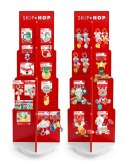 POS Skip Hop Ekspozytor Spinner Display Red