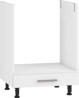 VENTO DP-60/82 szafka dolna pod zabudowę piekarnika front: biały mat szuflada