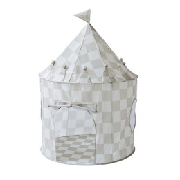 3 Sprouts 3 Sprouts Namiot dla Dzieci Recycled Checkerboard Beige