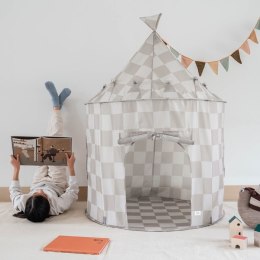3 Sprouts 3 Sprouts Namiot dla Dzieci Recycled Checkerboard Beige