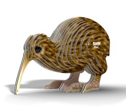 Eugy Eugy Układanka Eko 3D Brązowe Kiwi