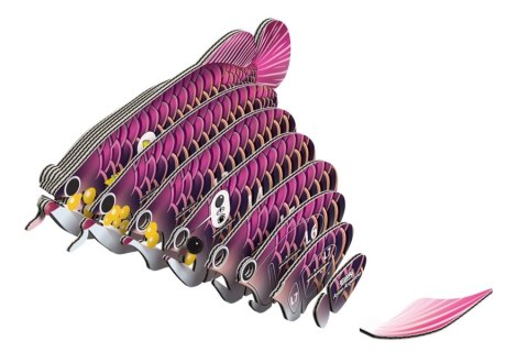 Eugy Eugy Układanka Eko 3D Ryba Arowana Azjatycka Eugy Eugy Układanka Eko 3D Ryba Arowana Azjatycka