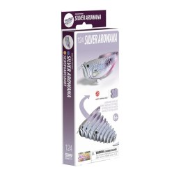 Eugy Eugy Układanka Eko 3D Ryba Arowana Srebrna