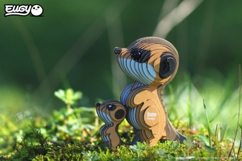 Eugy Eugy Układanka Eko 3D Surykatka Eugy Eugy Układanka Eko 3D Surykatka
