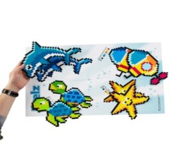 Fat Brain Toy Co. Fat Brain Toy Puzzelki Pixelki Jixelz Pod Wodą