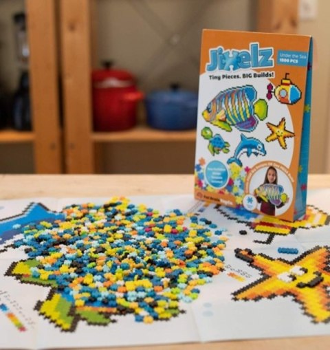 Fat Brain Toy Co. Fat Brain Toy Puzzelki Pixelki Jixelz Pod Wodą Fat Brain Toy Co. Fat Brain Toy Puzzelki Pixelki Jixelz Pod Wodą