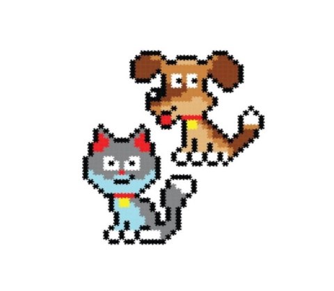 Fat Brain Toy Co. Fat Brain Toy Puzzelki Pixelki Jixelz Zwierzęta Domowe Fat Brain Toy Co. Fat Brain Toy Puzzelki Pixelki Jixelz Zwierzęta Domowe