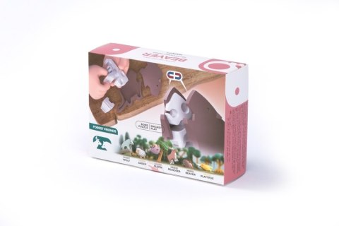 Halftoys Halftoys Magnetyczny Składany Bóbr Halftoys Halftoys Magnetyczny Składany Bóbr