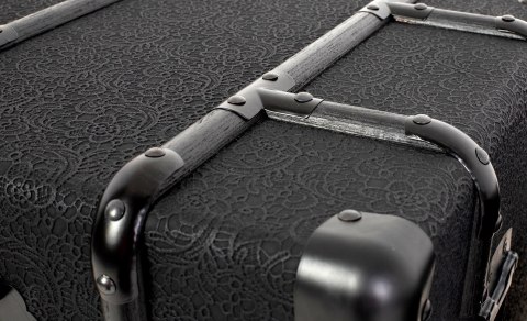 Kare Design KARE skrzynia VOYAGE L czarna Kare Design KARE skrzynia VOYAGE L czarna