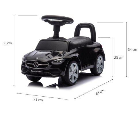 Milly Mally Milly Mally Pojazd MERCEDES C-Class S Black Milly Mally Milly Mally Pojazd MERCEDES C-Class S Black
