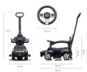 Milly Mally Milly Mally Pojazd z rączką MERCEDES C-Class Black Milly Mally Milly Mally Pojazd z rączką MERCEDES C-Class Black