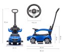 Milly Mally Milly Mally Pojazd z rączką MERCEDES C-Class Blue Milly Mally Milly Mally Pojazd z rączką MERCEDES C-Class Blue