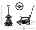 Milly Mally Milly Mally Pojazd z rączką MERCEDES C-Class Deluxe Black Milly Mally Milly Mally Pojazd z rączką MERCEDES C-Class Deluxe Black