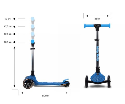 Milly Mally Milly Mally Scooter Jelly Blue