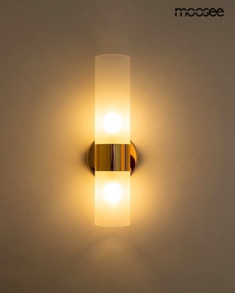 Moosee MOOSEE lampa ścienna TUBS złota Moosee MOOSEE lampa ścienna TUBS złota