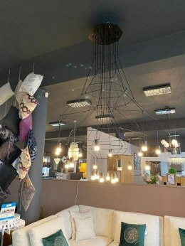 Moosee MOOSEE lampa wisząca FLUSSO 20 czarna