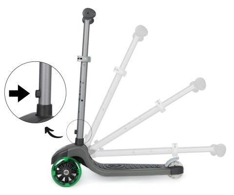 Qplay Qplay Hulajnoga Future Eco New Green Qplay Qplay Hulajnoga Future Eco New Green