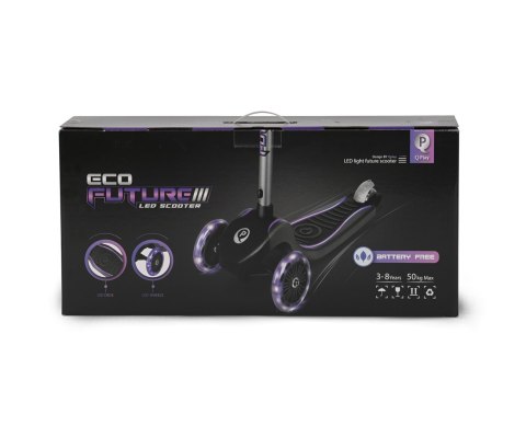 Qplay Qplay Hulajnoga Future Eco Purple Qplay Qplay Hulajnoga Future Eco Purple