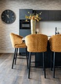 Richmond Interiors RICHMOND krzesło barowe INDIGO GOLD Richmond Interiors RICHMOND krzesło barowe INDIGO GOLD