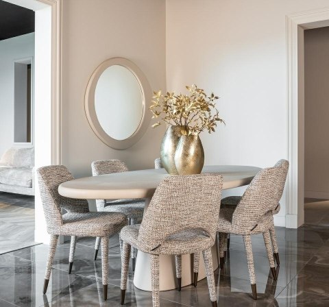 Richmond Interiors RICHMOND stół jadalniany CLAYTON 220 beżowy Richmond Interiors RICHMOND stół jadalniany CLAYTON 220 beżowy