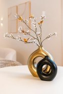 Richmond Interiors RICHMOND wazon FELICE czarny Richmond Interiors RICHMOND wazon FELICE czarny