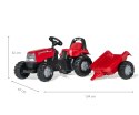 Rolly Toys Rolly Toys 012411 Traktor Rolly Kid Case 1170 CVX z przyczepą Rolly Toys Rolly Toys 012411 Traktor Rolly Kid Case 1170 CVX z przyczepą