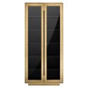 Richmond Interiors RICHMOND komoda FINSBURY 209 cm - mosiądz, szkło, MDF Richmond Interiors RICHMOND komoda FINSBURY 209 cm - mosiądz, szkło, MDF