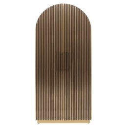 Richmond Interiors RICHMOND komoda LES ARCS 180 cm - szczotkowane złoto, mosiądz, MDF
