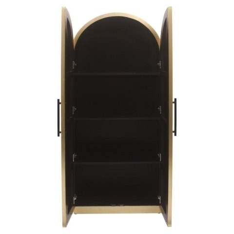 Richmond Interiors RICHMOND komoda LES ARCS 180 cm - szczotkowane złoto, mosiądz, MDF Richmond Interiors RICHMOND komoda LES ARCS 180 cm - szczotkowane złoto, mosiądz, MDF