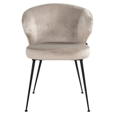 Richmond Interiors RICHMOND krzesło XANDRA jasnobeżowe Richmond Interiors RICHMOND krzesło XANDRA jasnobeżowe