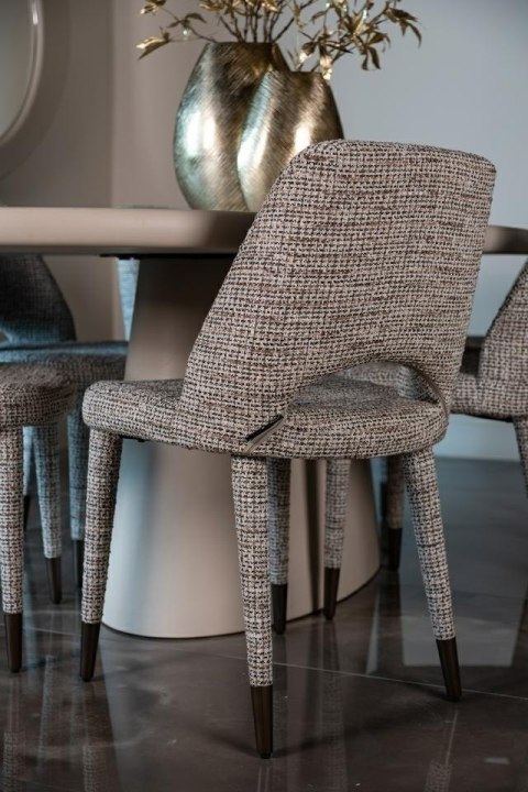 Richmond Interiors RICHMOND krzesło CECILIA beżowe Richmond Interiors RICHMOND krzesło CECILIA beżowe
