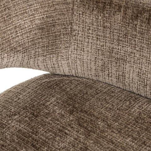 Richmond Interiors RICHMOND krzesło DONNATELLA brązowe - trudnopalne Richmond Interiors RICHMOND krzesło DONNATELLA brązowe - trudnopalne