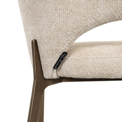 Richmond Interiors RICHMOND krzesło KENZI beżowe Richmond Interiors RICHMOND krzesło KENZI beżowe