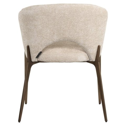 Richmond Interiors RICHMOND krzesło KENZI beżowe Richmond Interiors RICHMOND krzesło KENZI beżowe