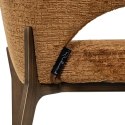 Richmond Interiors RICHMOND krzesło KENZI pomarańczowe Richmond Interiors RICHMOND krzesło KENZI pomarańczowe