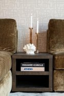 Richmond Interiors RICHMOND stolik do sofy OAKURA brązowy Richmond Interiors RICHMOND stolik do sofy OAKURA brązowy
