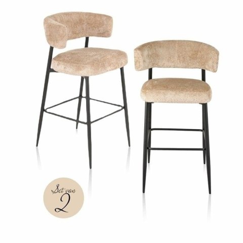 Richmond Interiors RICHMOND zestaw 2 krzeseł barowych ROCHELLE SHEEP Richmond Interiors RICHMOND zestaw 2 krzeseł barowych ROCHELLE SHEEP