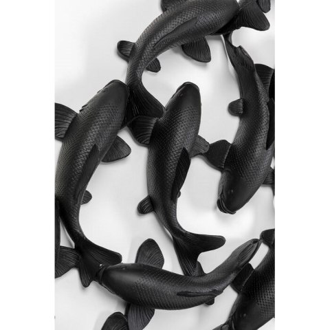 Kare Design KARE dekoracja ścienna SCHOOL OF KOI 160 czarna Kare Design KARE dekoracja ścienna SCHOOL OF KOI 160 czarna