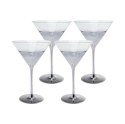 Kare Design KARE komplet 4 kieliszków do martini NIGHT SKY 300 ml Kare Design KARE komplet 4 kieliszków do martini NIGHT SKY 300 ml