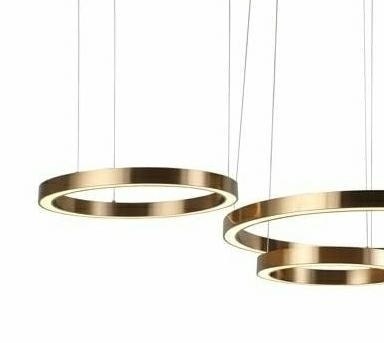 Richmond Interiors RICHMOND lampa wisząca LILOU szczotkowane złoto Richmond Interiors RICHMOND lampa wisząca LILOU szczotkowane złoto