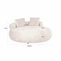 Richmond Interiors RICHMOND leżenka TIVOLA jasny beż Richmond Interiors RICHMOND leżenka TIVOLA jasny beż