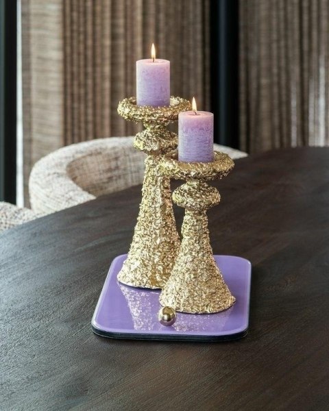 Richmond Interiors RICHMOND taca dekoracyjna JUDY fioletowa Richmond Interiors RICHMOND taca dekoracyjna JUDY fioletowa