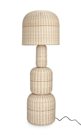 Bizzotto BIZZOTTO lampa podłogowa SIKKIM beżowa
