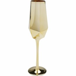 Kare Design KARE komplet 4 kieliszków do szampana DIAMOND 365 ml złoty