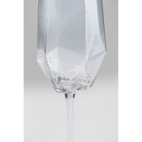 Kare Design KARE komplet 4 kieliszków do szampana DIAMOND RIM 360 ml Kare Design KARE komplet 4 kieliszków do szampana DIAMOND RIM 360 ml