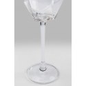 Kare Design KARE komplet 4 kieliszków do szampana DIAMOND RIM 360 ml